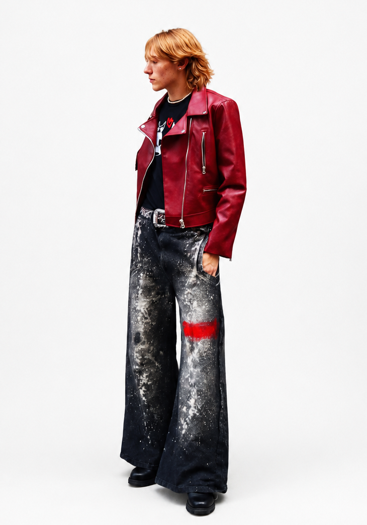 Wide Leg Artist Pants
